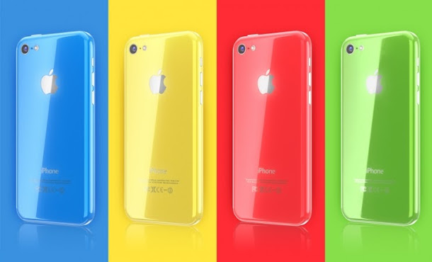 Apple iPhone 5C Colors