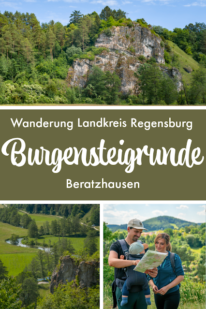 Burgensteigrunde bei Beratzhausen  Wandern im Regensburger Land  Wanderung Bayerischer Jura  Schwarze Laber 03