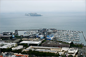 Vistas de San Francisco desde el Observatorio de la Torre Coit