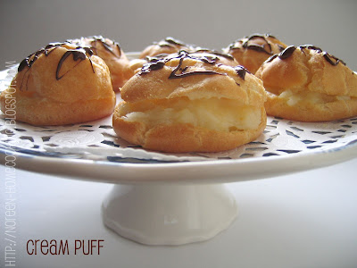 My home cooking blog: Cream puff resepi II