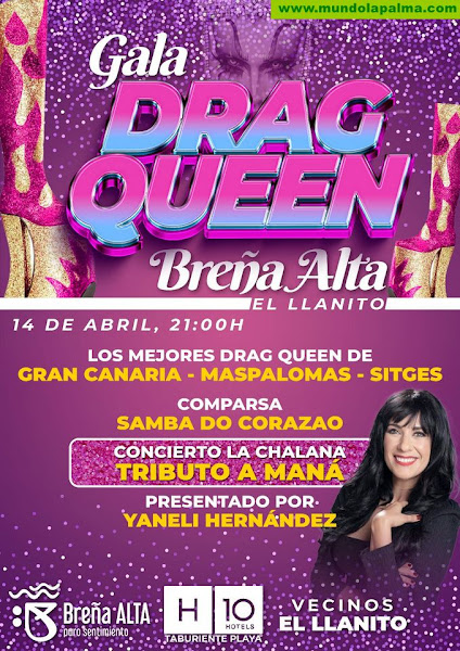 Breña Alta recupera la celebración de la Sardina de El Llanito y su ya tradicional Gala Drag Queen