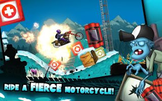 Zombie Shooter Motorcycle Race Apk v1.0 Mod Unlimited Money Terbaru