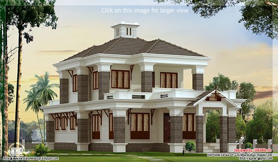 nice villa elevation