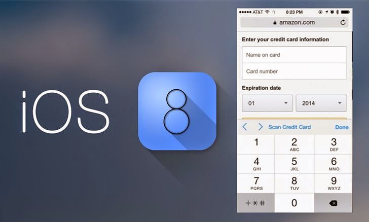 iOS 8 Safari Browser Can Read Your Credit Card Details Using Device Camera