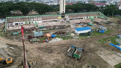 Sisa Material Bangunan Stadion Teladan Telah Dilelang KPKNL Rp 1,6 Miliar