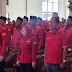 HUT PDIP dan Ketum Megawati, Mingrum Gumay Gunakan Salam Pancasila Saat Diberi Potongan Tumpeng