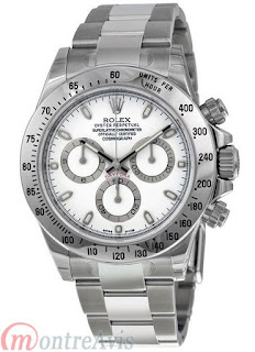 Replique Montre Rolex Daytona Cadran Blanc 116520