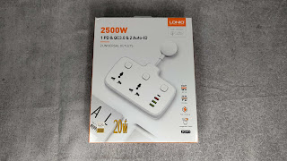 LDNIO SC2413 Universal Outlets Power Strip with USB Ports box