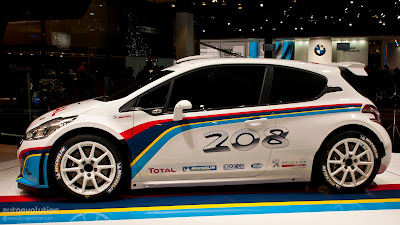 2013 Peugeot 208 R5 Rally car