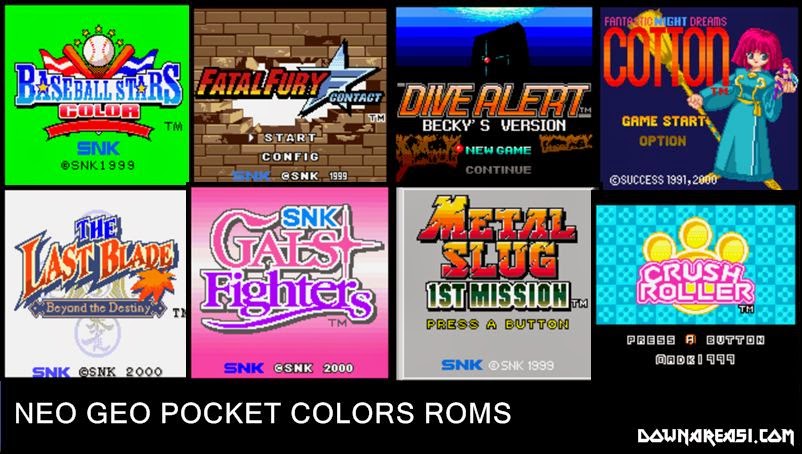 Neo Geo Pocket Color Roms Full Plus Emulator Download