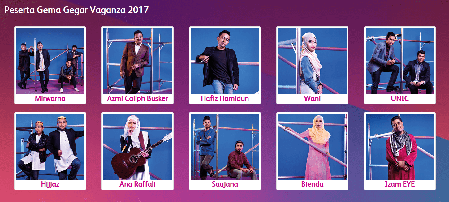 Gema Gegar Vaganza 2017 - Myinfotaip