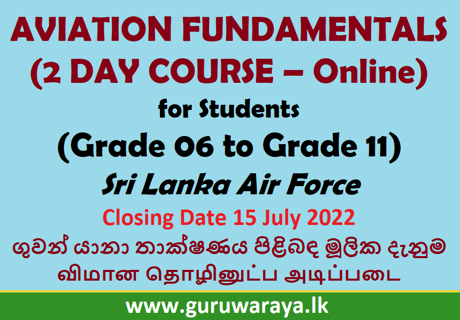 Aviation Fundamental Course for Students 