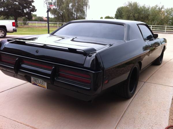 Black Car, 1972 Ford Galaxie - Buy American Muscle Car