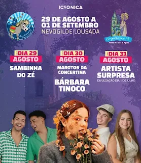 Cartaz Festas de Nevogilde 2025