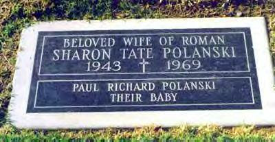 Sharon Tate's Original Gravestone