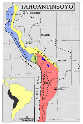 Resultado de imagen para mapa de los 4 suyos