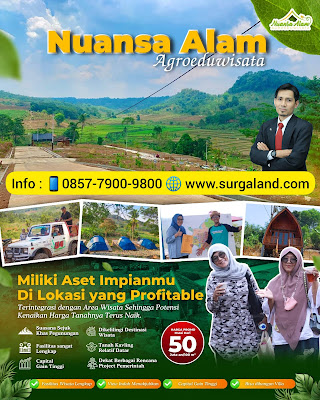 Promo Tanah Murah Bogor Nuansa Alam Agroeduwisata Desember 2023 - 085779009800