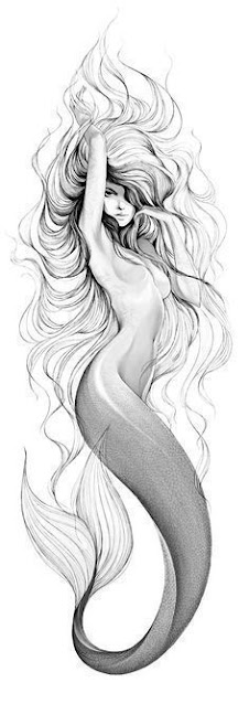 mermaid-tattoo-design