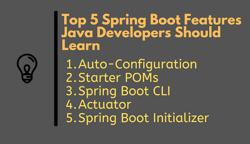 Top 5 Spring Boot Features Java Developers Should Learn