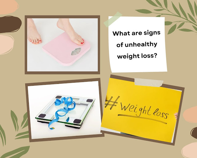 When should you worry about weight loss?