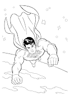 Superman Coloring Pages