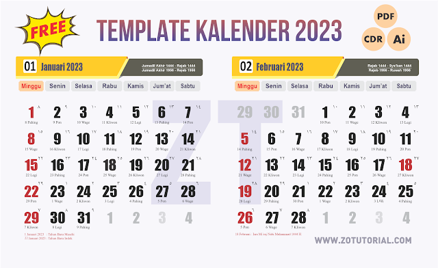 Download Master Kalender 2023 Free PNG