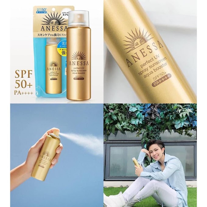 [ lezennguyen ] Xịt Chống Nắng Anessa Perfect UV Spray Sunscreen Aqua Booster 60ml