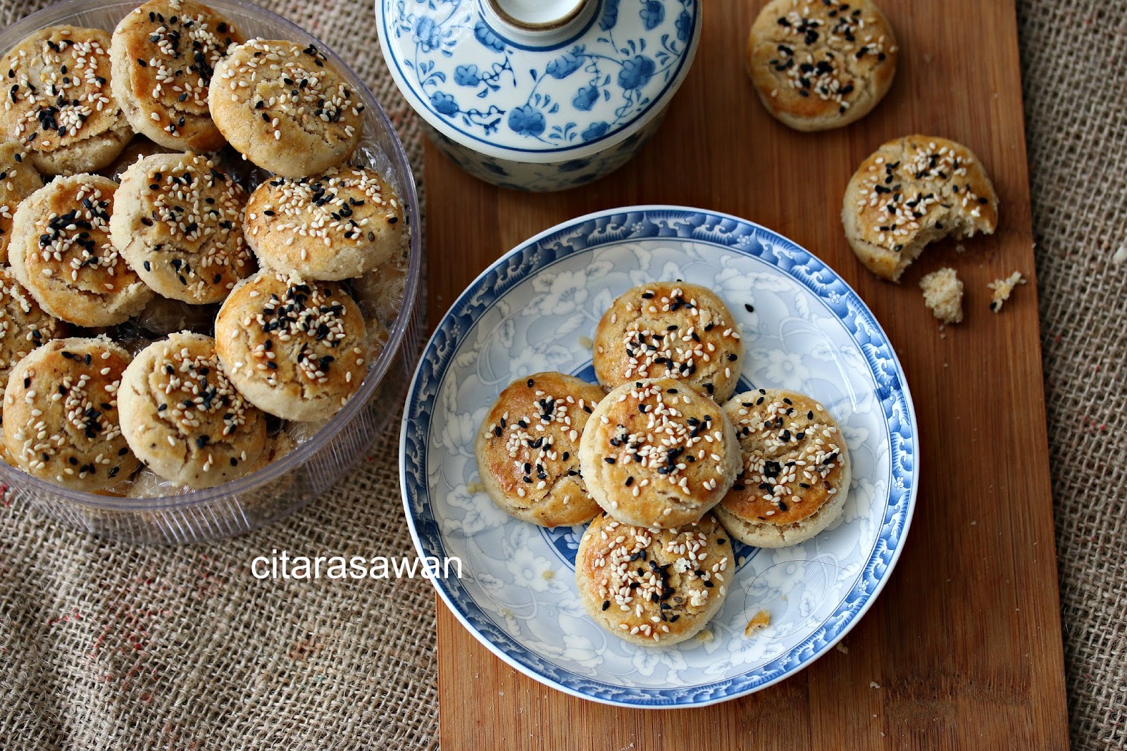 Chinese Walnut Cookies ~ Resepi Terbaik  Kue kering 