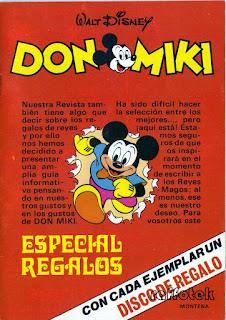 Don Miki Catálogo de Juguetes Especial Regalos año 1977