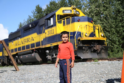 Rian's most memorable aspect of Alaska was the Denali Star train