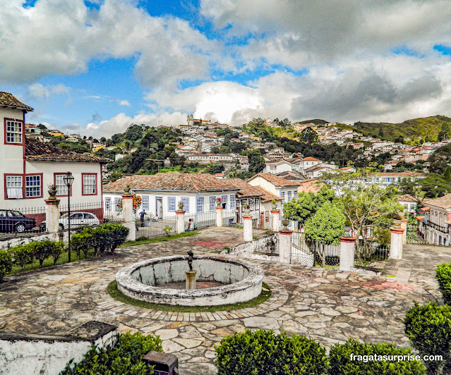 Praça Antônio Dias em Ouro Preto