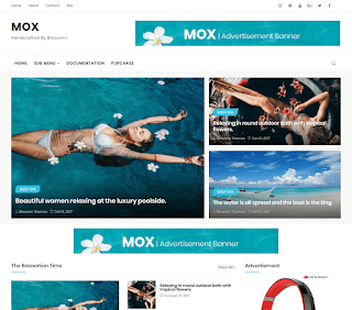 Mox blogger template 2017