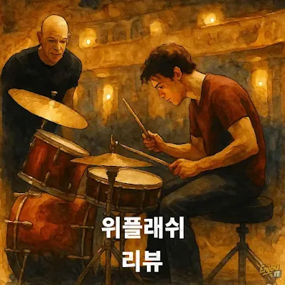 앤드류를 다그치는 플레처 교수의 모습