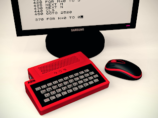 Az15 Raspberry Pi Computer / LeosStick Computer with ZX81 Keyboard