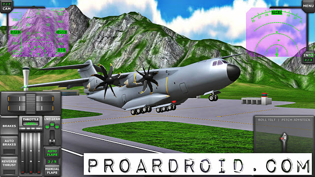 لعبة Turboprop Flight Simulator 3D v1.20b كاملة للاندرويد (اخر اصدار) logo