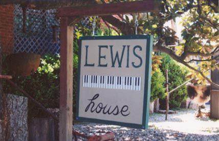 Jerry Lee Lewis's Childhood Home sign