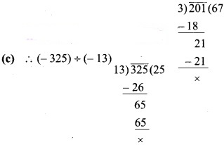 Solutions Class 7 गणित Chapter-1 (पूर्णांक)