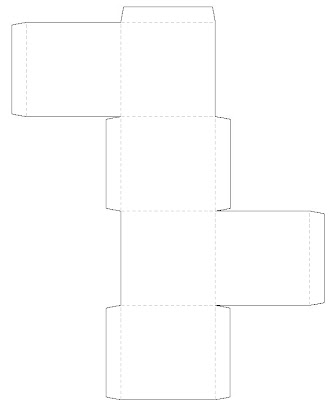 pizza box template. Currently, pizza boxes are