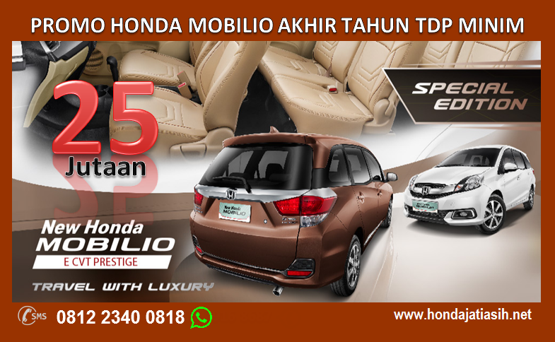 PROMO HONDA MOBILIO AKHIR TAHUN TDP MINIM