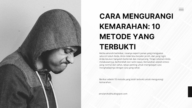 Cara Mengurangi Kemarahan