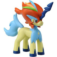 Pokemon macio Vinil Figura Keldeo Resolução Forme Tomy