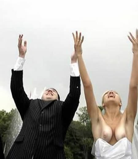 funny wedding pics