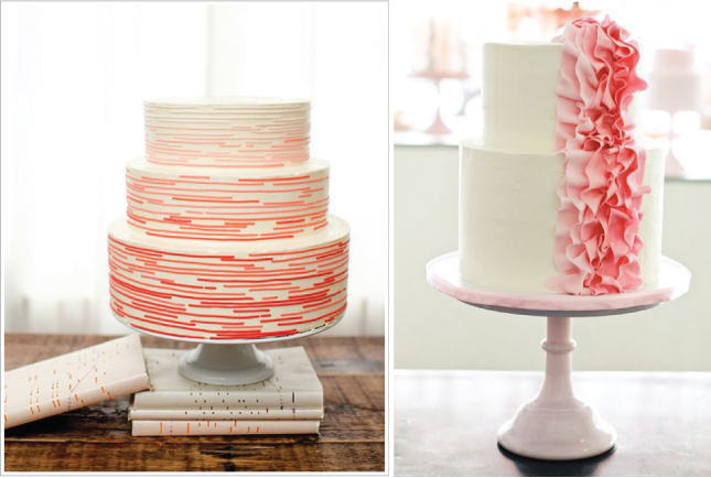 wedding cakes 2012