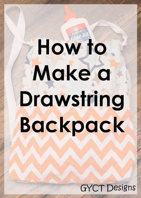 drawstring backpack pattern