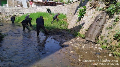 Awal Tahun 2020, Satgas Sektor 21-14 Masih Konsisten Giat Rutin Harian