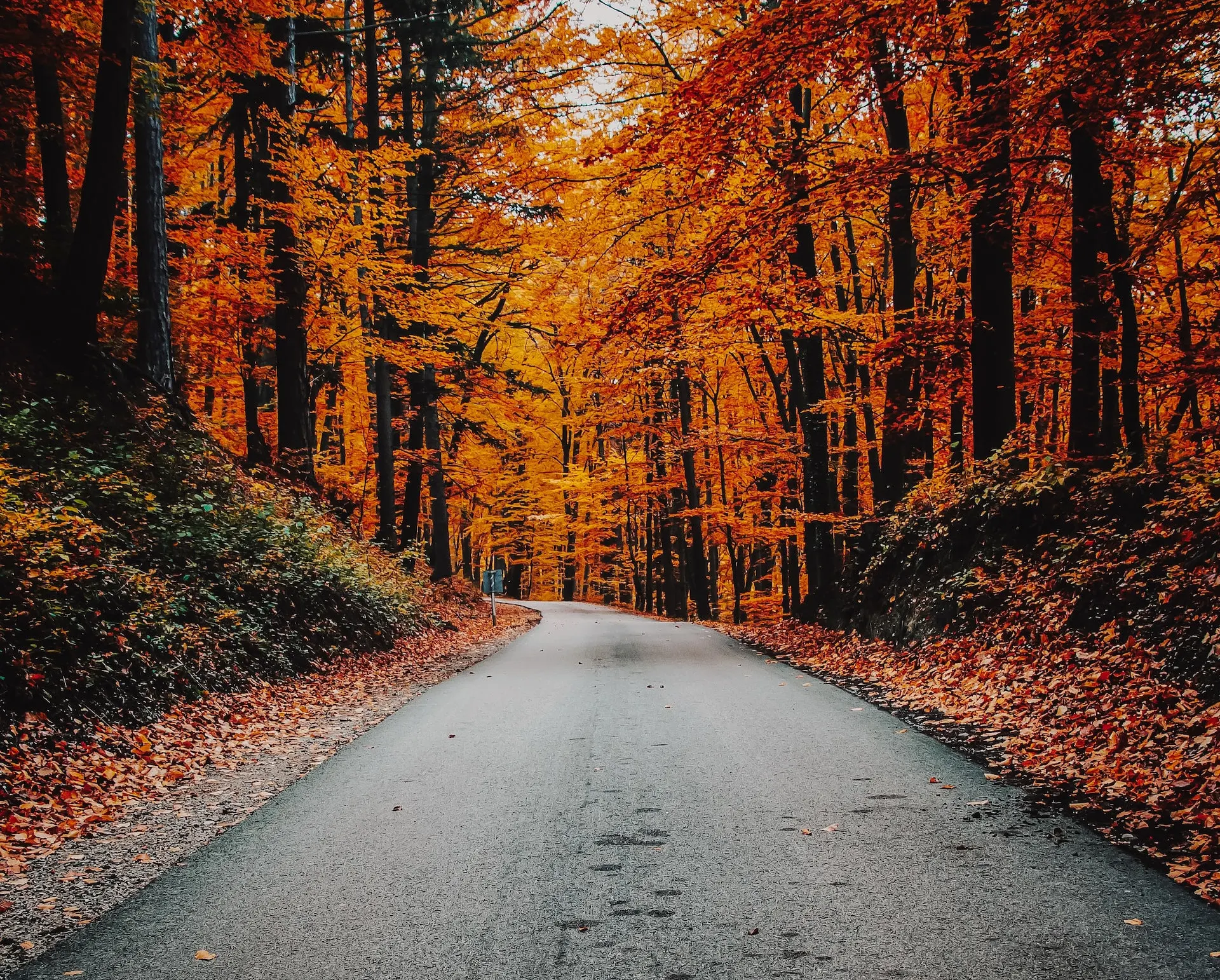 Mototurismo in Italia in Autunno