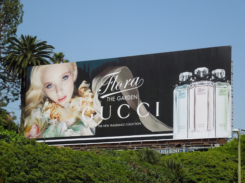Gucci Flora Garden billboard