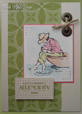 Card made using Stampin' Up! supplies