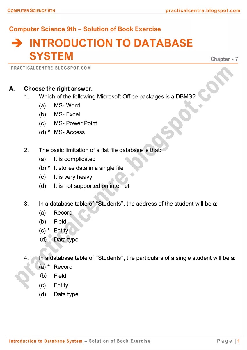 introduction-to-database-system-solution-of-book-exercise-1