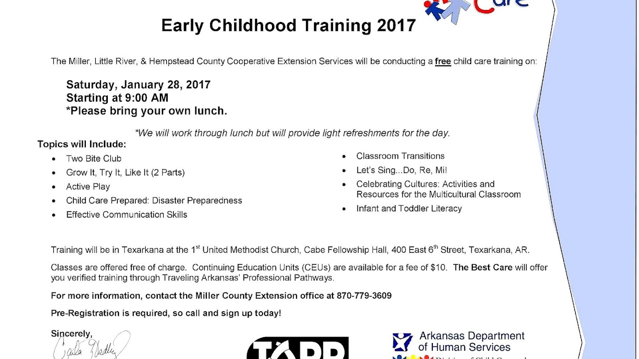 Division Of Child Care And Early Childhood Education